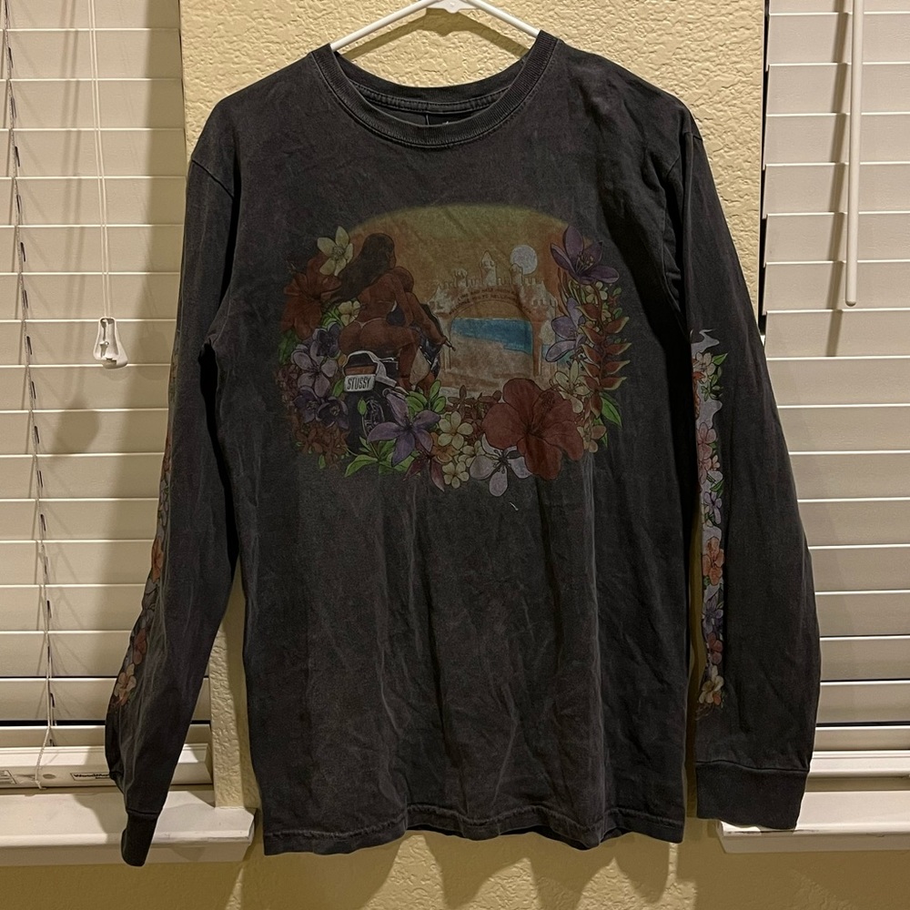 Vintage Stussy long sleeve shirt